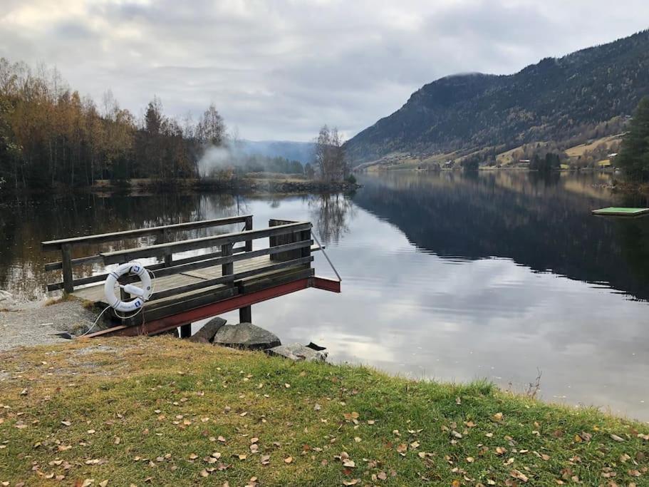 Delikat Hytte Omgitt Av Hallingdals Vakre Fjell Al Exterior photo