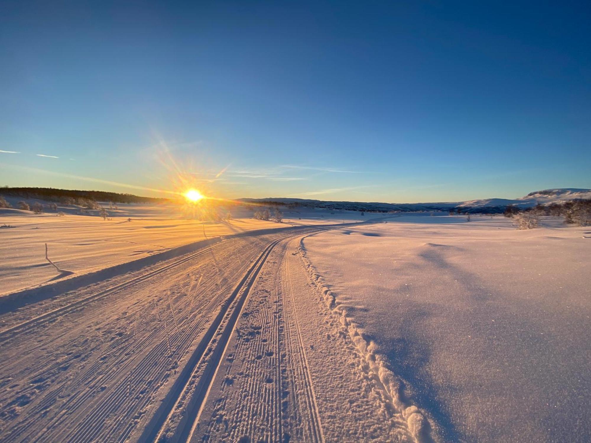 Delikat Hytte Omgitt Av Hallingdals Vakre Fjell Al Exterior photo